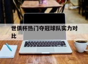 米兰体育网页-世俱杯热门夺冠球队实力对比(世俱杯热门夺冠球队实力对比图)