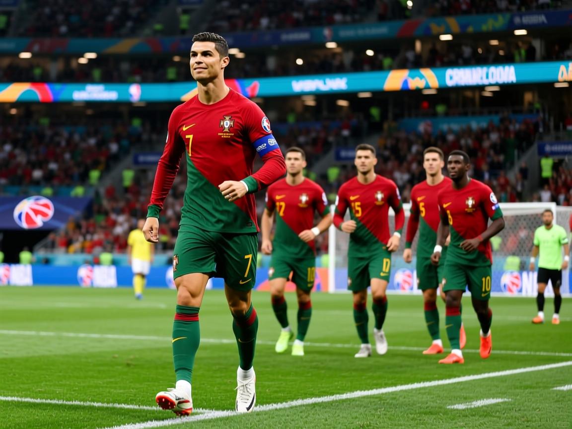 葡萄牙传奇球星C罗带领球队晋级欧洲杯八强  第1张