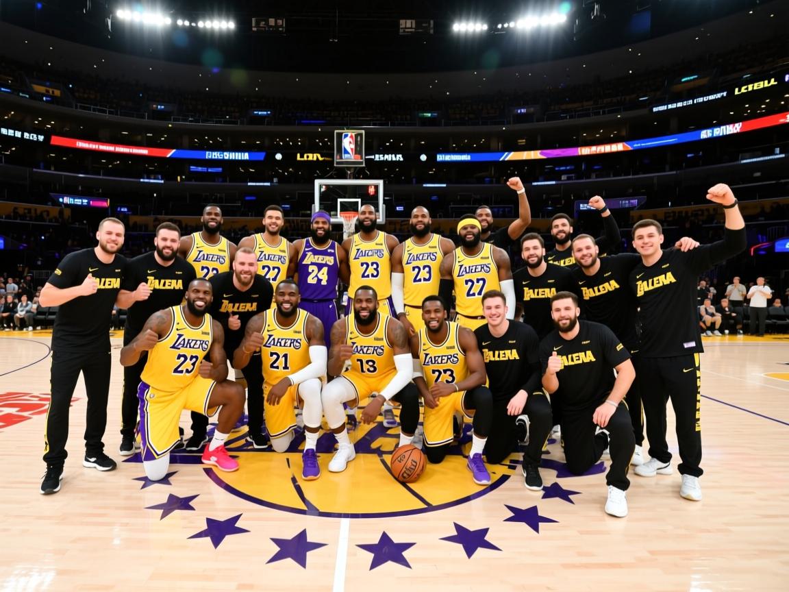 湖人队全队集体爆发,连胜晋级西部半决赛 第2张