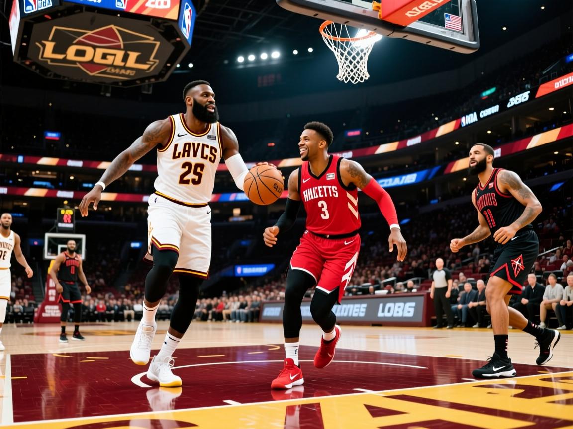 詹姆斯领衔骑士队再胜火箭队，距夺冠只差一步  第1张