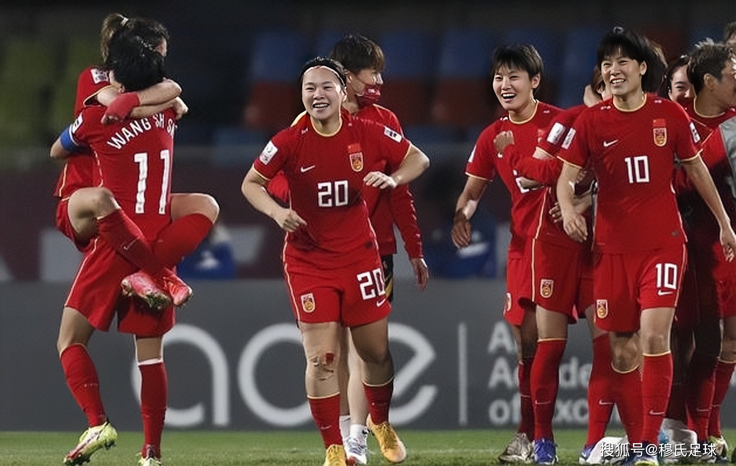 关于中国女足队员在比赛中展现实力，为国争光的信息