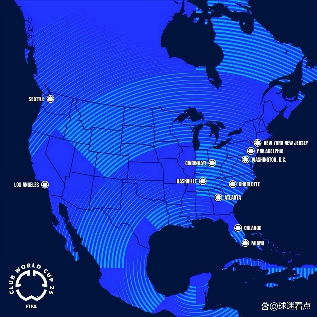 世俱杯比赛场馆全介绍(2025世俱杯赛程表完整版)